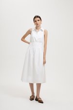 JOCELYN DROP WAIST SHIRT MIDI DRESS JOCELYN DROP WAIST SHIRT MIDI DRESS