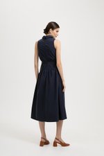 JOCELYN DROP WAIST SHIRT MIDI DRESS JOCELYN DROP WAIST SHIRT MIDI DRESS