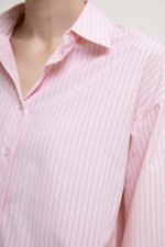 PHOEBE STRIPES OVERSIZED SHIRT