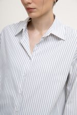 PHOEBE STRIPES OVERSIZED SHIRT