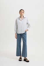 PHOEBE STRIPES OVERSIZED SHIRT