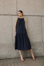 WHITNEY RUCHED DROP WAIST DRESS WHITNEY RUCHED DROP WAIST DRESS