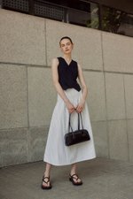 COLETTE STRIPED DROP WAIST SKIRT COLETTE STRIPED DROP WAIST SKIRT