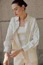 PHOEBE STRIPES OVERSIZED SHIRT