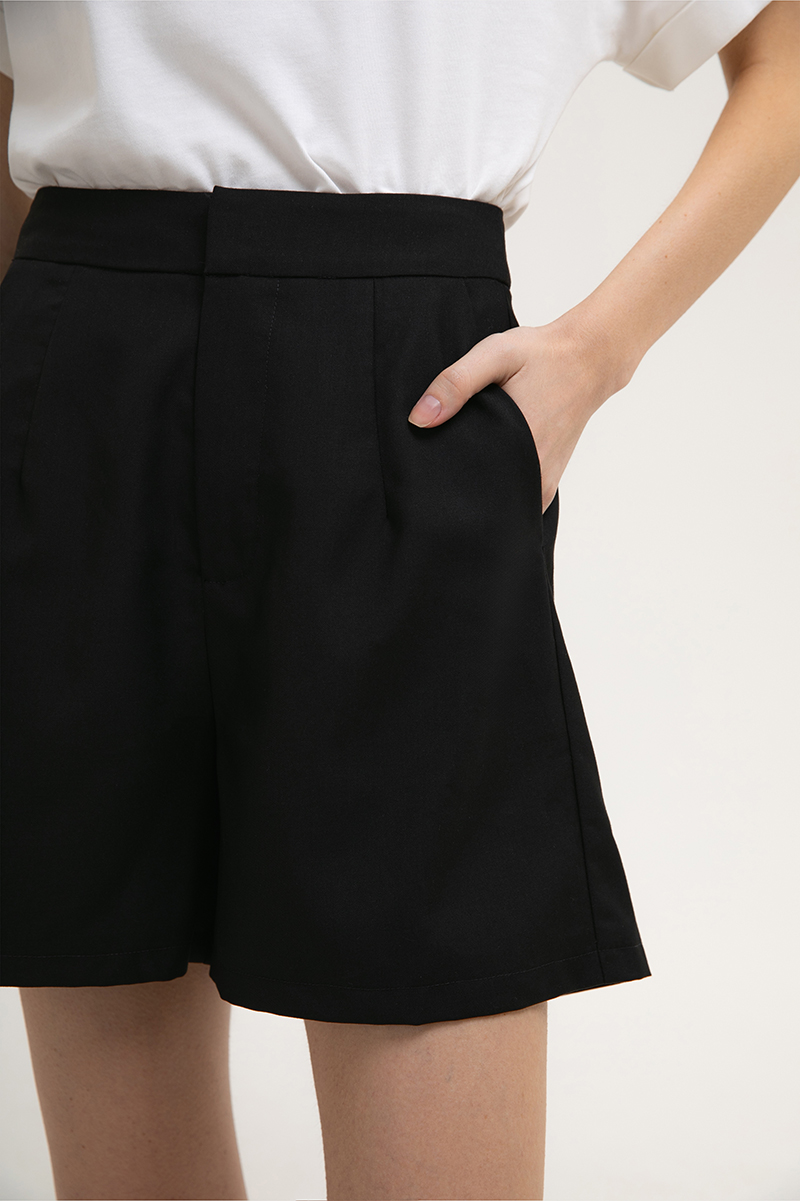 MARNIE HIGH WAISTED TAILORED SHORTS