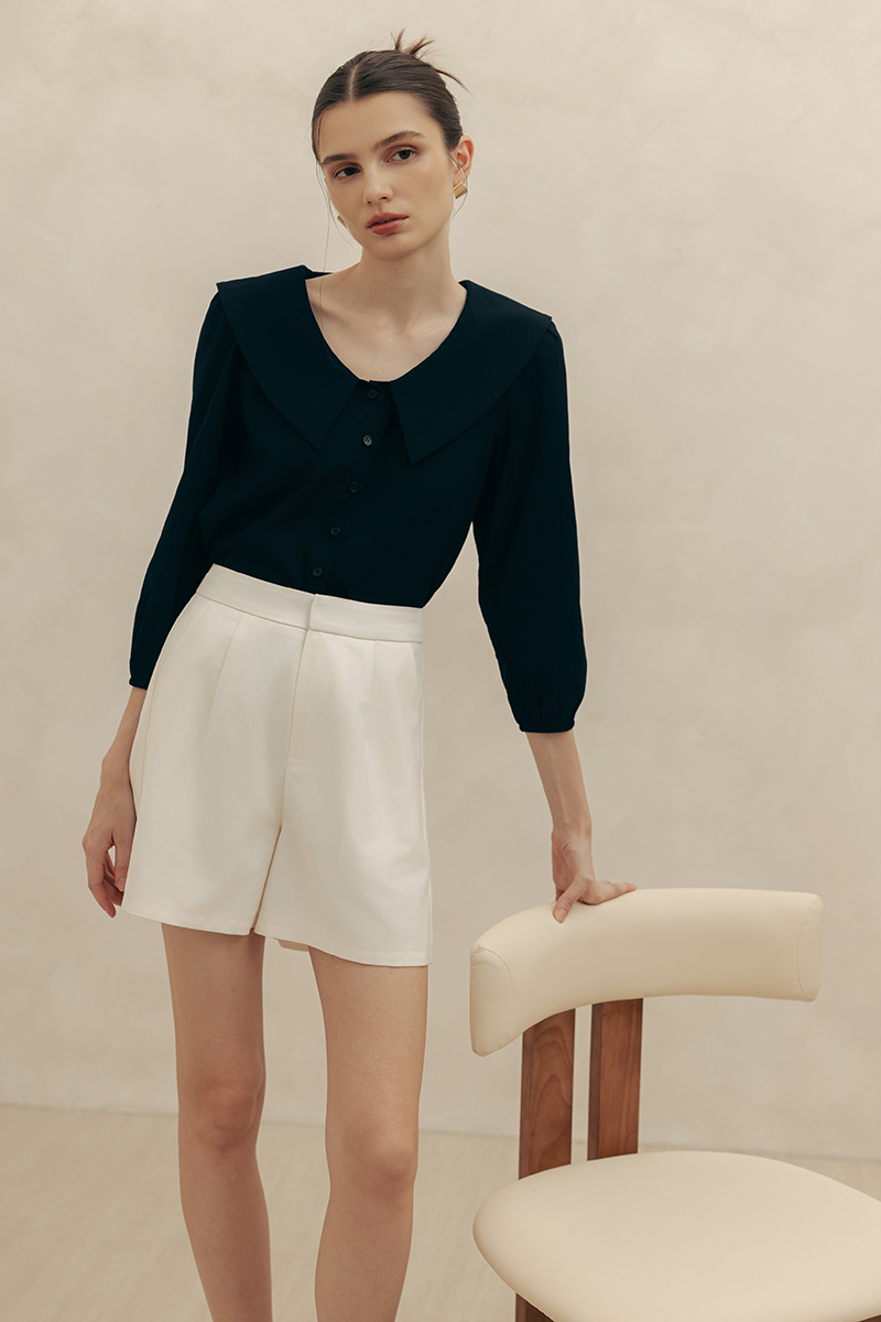 MARNIE HIGH WAISTED TAILORED SHORTS