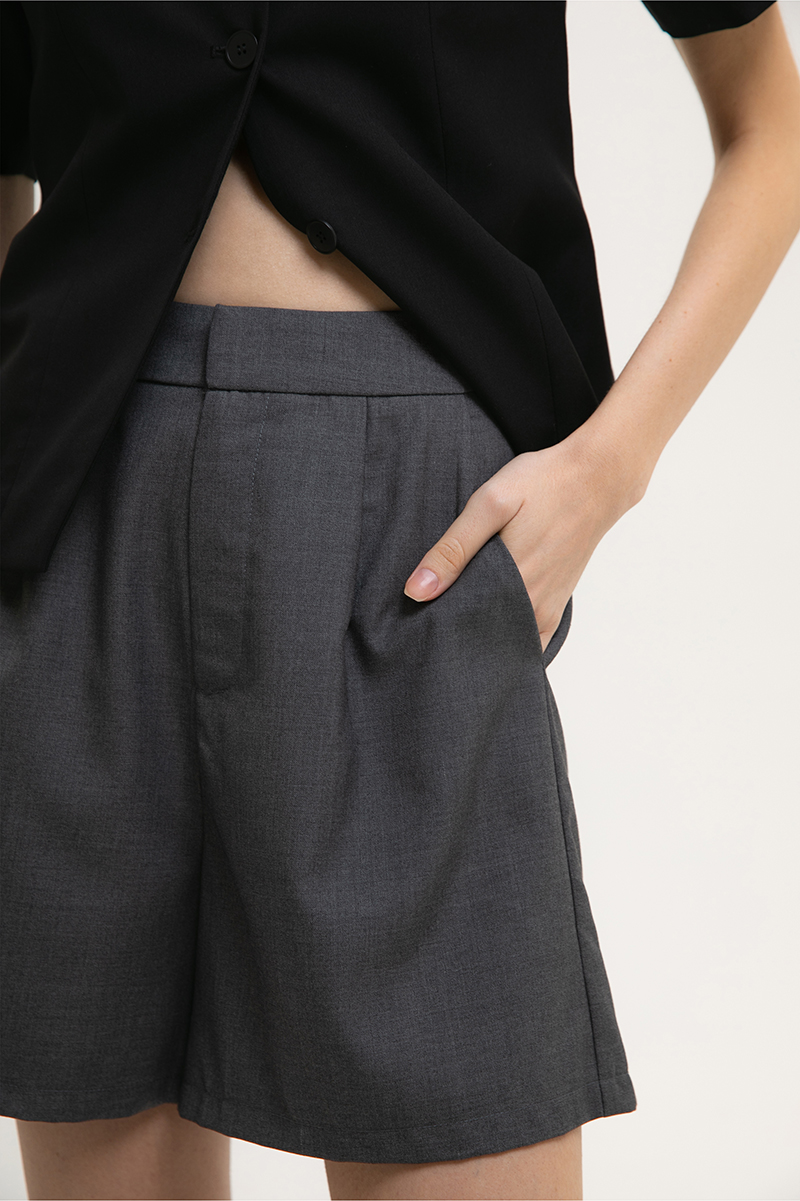 MARNIE HIGH WAISTED TAILORED SHORTS