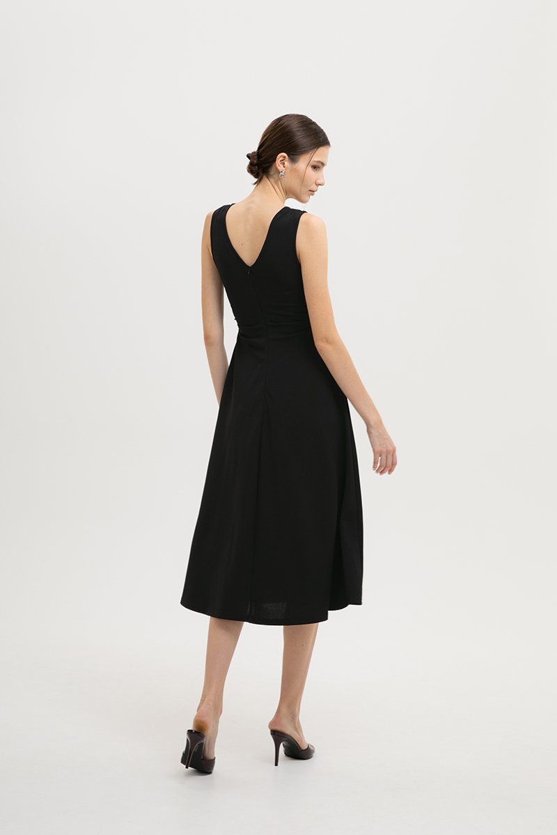 SELENA RUCHED DRESS