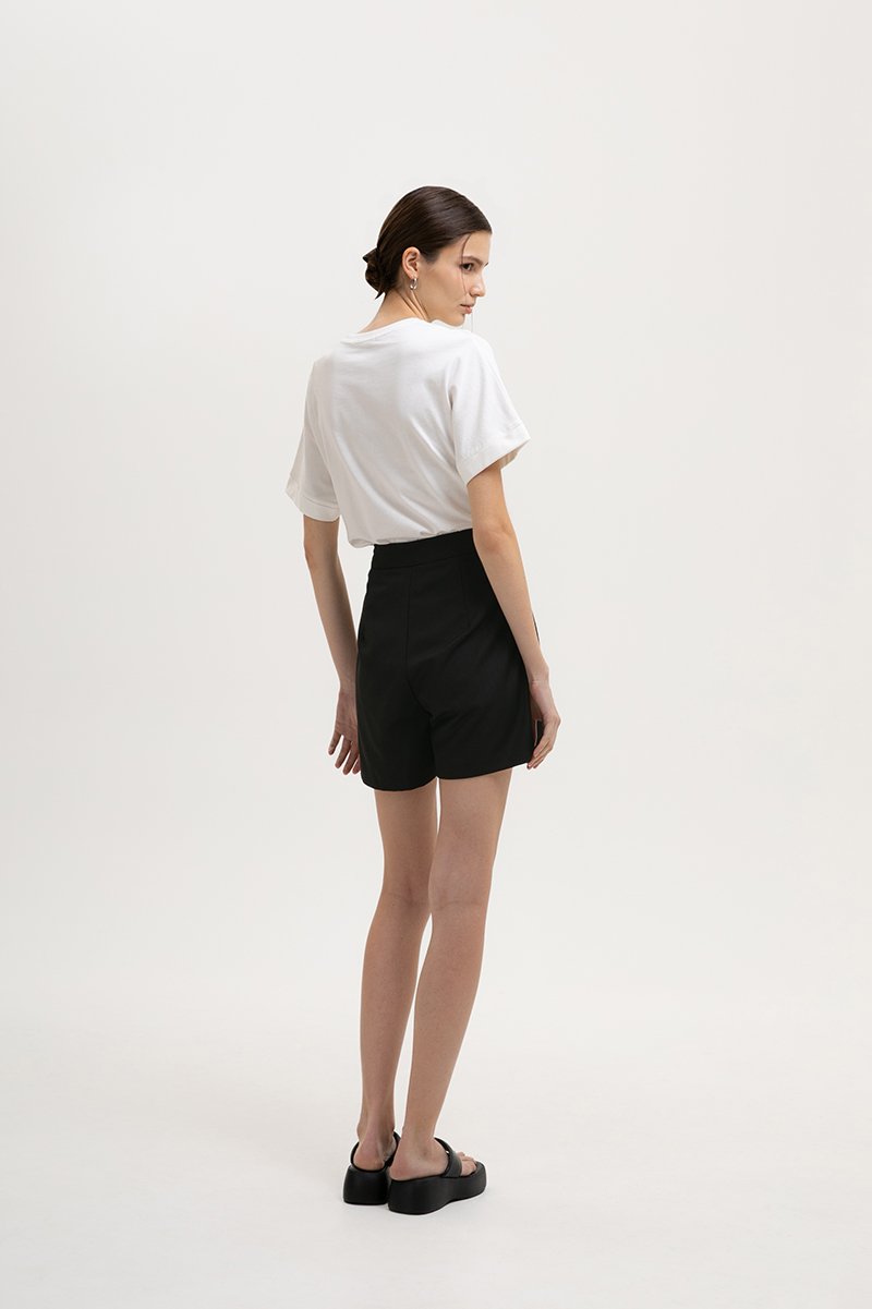 MARNIE HIGH WAISTED TAILORED SHORTS