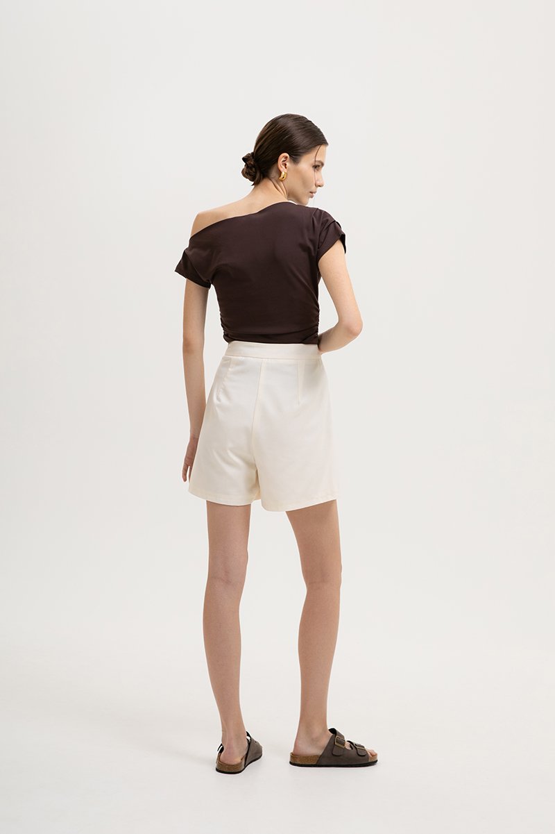 MARNIE HIGH WAISTED TAILORED SHORTS