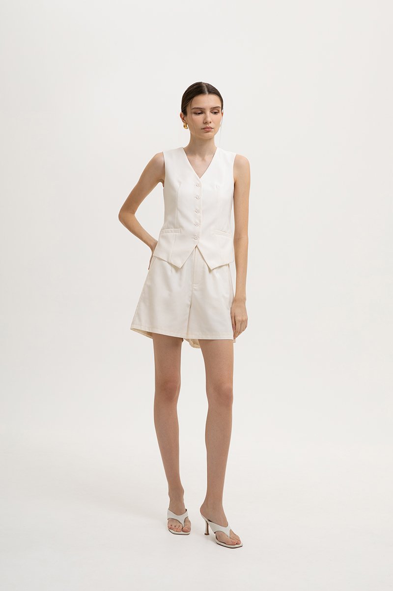 MARNIE HIGH WAISTED TAILORED SHORTS