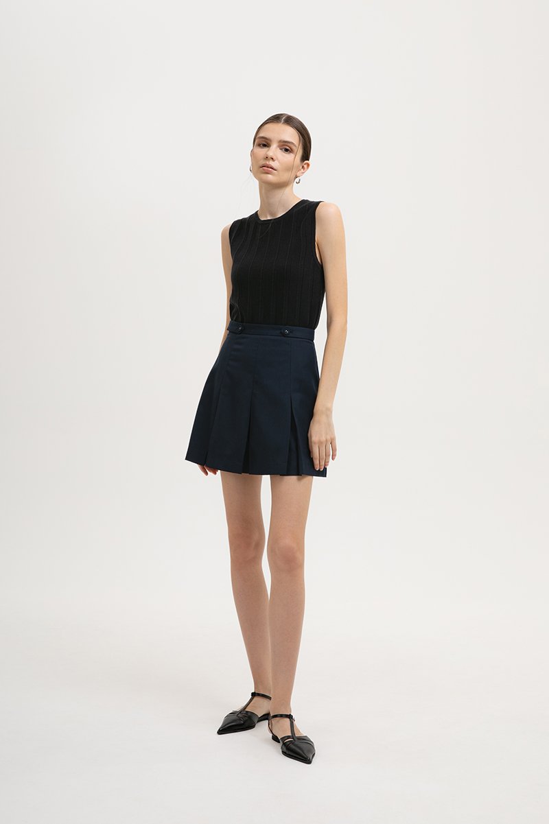 TIANA PLEATED MINI SKORT