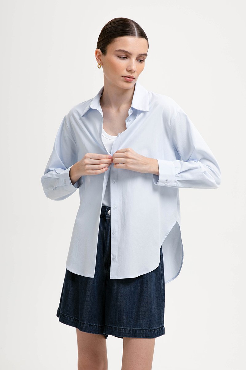 AGNES OVERSIZED BUTTONDOWN SHIRT