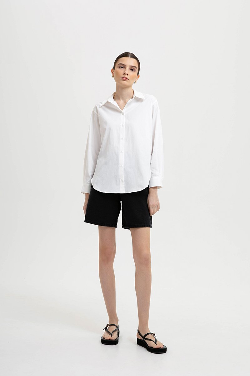 AGNES OVERSIZED BUTTONDOWN SHIRT