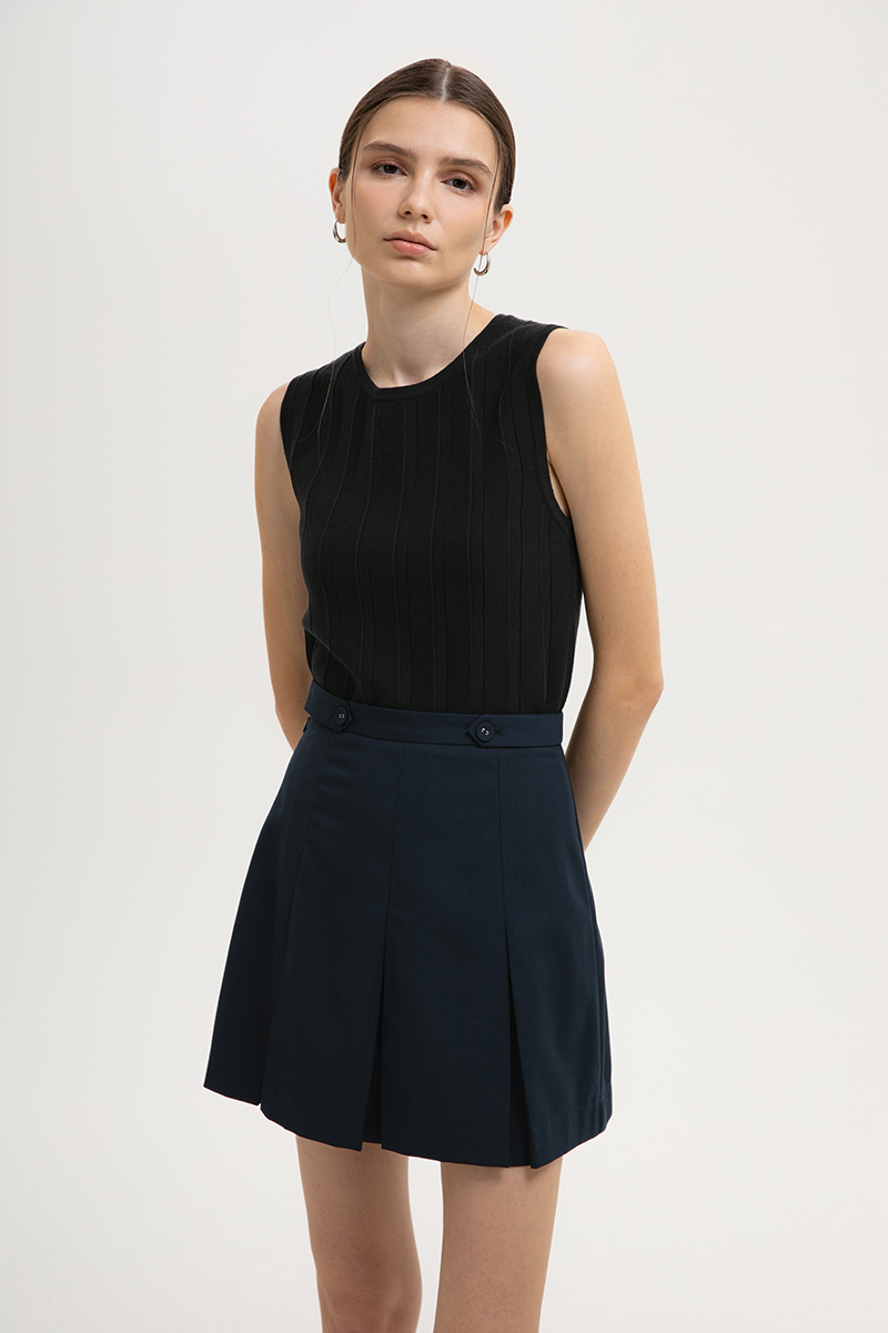 TIANA PLEATED MINI SKORT