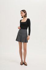 MIRABELLE SQUARE NECK LONG SLEEVE TOP MIRABELLE SQUARE NECK LONG SLEEVE TOP