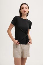 *BACKORDER* KATHLYN ASYMMETRIC KNOT TOP