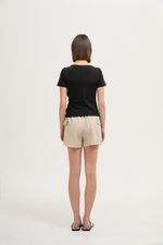 *BACKORDER* KATHLYN ASYMMETRIC KNOT TOP