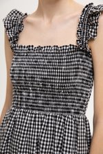 *BACKORDER* DESIREE SMOCKED FLUTTER SLEEVE GINGHAM DRESS *BACKORDER* DESIREE SMOCKED FLUTTER SLEEVE GINGHAM DRESS