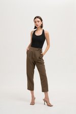 MARTA HALTER RIBBED KNIT TOP MARTA HALTER RIBBED KNIT TOP