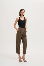 MARTA HALTER RIBBED KNIT TOP MARTA HALTER RIBBED KNIT TOP