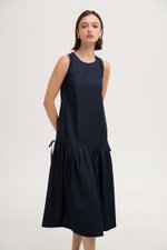 *BACKORDER* KAVEEN DROPWAIST DENIM DRESS *BACKORDER* KAVEEN DROPWAIST DENIM DRESS