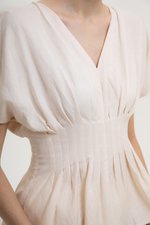 *BACKORDER 3* ANIKA PIN TUCK LINEN TOP *BACKORDER 3* ANIKA PIN TUCK LINEN TOP