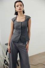 SASHA CAP SLEEVE VEST TOP