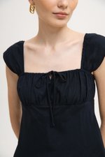 LUCIE RUCHED BABY DOLL TOP LUCIE RUCHED BABY DOLL TOP
