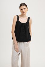 FRESCA CROCHET STRAP TOP FRESCA CROCHET STRAP TOP