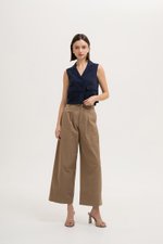 JULIA PATCH POCKET VEST TOP JULIA PATCH POCKET VEST TOP