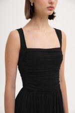 ASHLEY RUCHED DROPWAIST MODAL DRESS ASHLEY RUCHED DROPWAIST MODAL DRESS