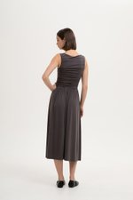 ASHLEY RUCHED DROPWAIST MODAL DRESS ASHLEY RUCHED DROPWAIST MODAL DRESS