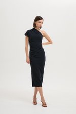 MARCIA TOGA RUCHED MIDI DRESS MARCIA TOGA RUCHED MIDI DRESS