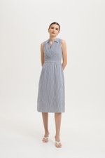 CHARLETTE STRIPE SHIRT DRESS