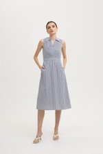 CHARLETTE STRIPE SHIRT DRESS