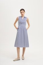 CHARLETTE STRIPE SHIRT DRESS