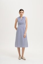 CHARLETTE STRIPE SHIRT DRESS