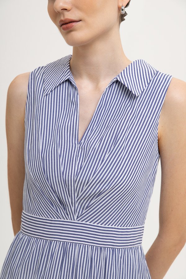 CHARLETTE STRIPE SHIRT DRESS