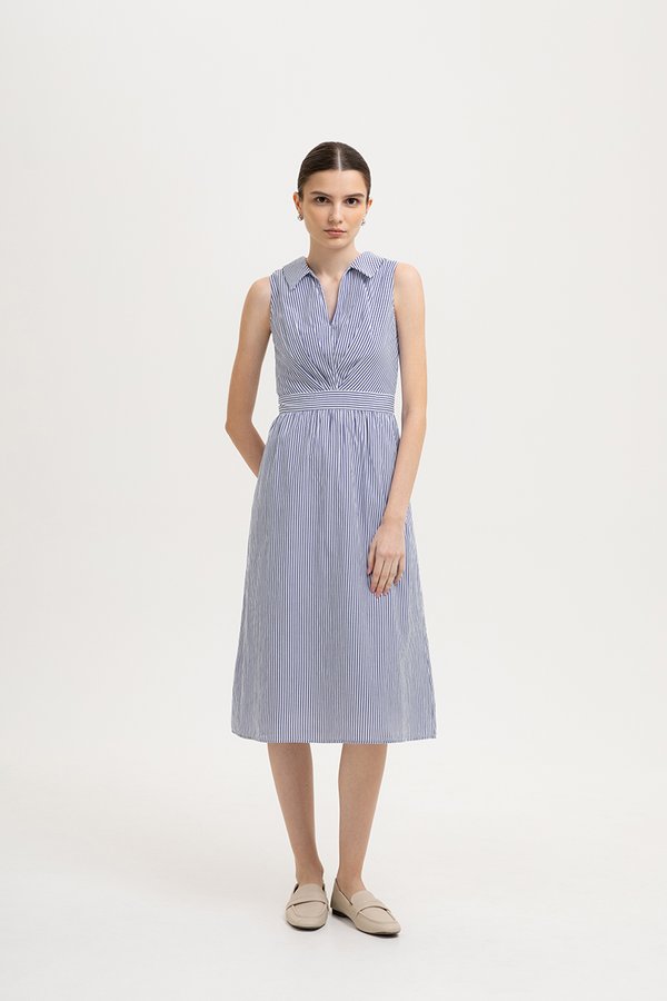 CHARLETTE STRIPE SHIRT DRESS