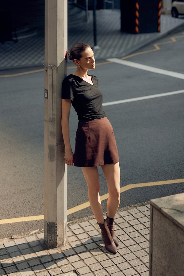 *BACKORDER* CASSIE LINEN SKORT