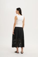 VADELLA SWEET HEART RUCHED MODAL TOP