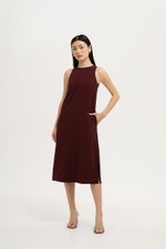 MARCY COLUMN MIDI DRESS