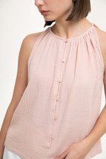 CARLYN BUTTONDOWN MUSLIN TOP CARLYN BUTTONDOWN MUSLIN TOP