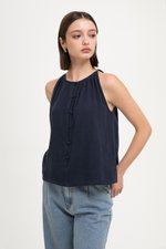 CARLYN BUTTONDOWN MUSLIN TOP CARLYN BUTTONDOWN MUSLIN TOP