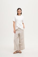 *BACKORDER* ROCHELLE ASYMMETRIC PLEAT TEE *BACKORDER* ROCHELLE ASYMMETRIC PLEAT TEE