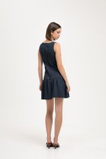*BACKORDER* AUDREY DROP WAIST DENIM MINI DRESS *BACKORDER* AUDREY DROP WAIST DENIM MINI DRESS