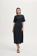 MAUDEY SMOCKED TEE DRESS