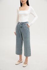 DONTAE WIDE LEG JEANS (PETITE)