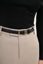 EDMOND LEATHER HARNESS BELT